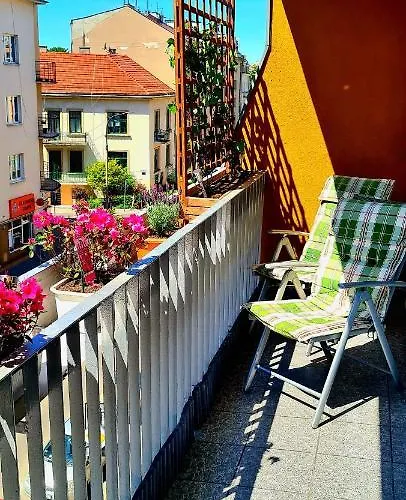 Apartament z balkonem w sercu miasta